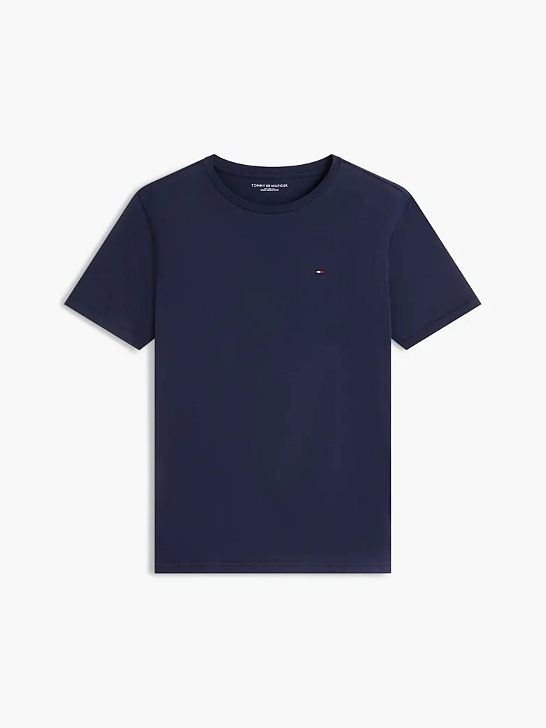 Футболка Tommy Hilfiger Pure Cotton, темно-синий — фото 3
