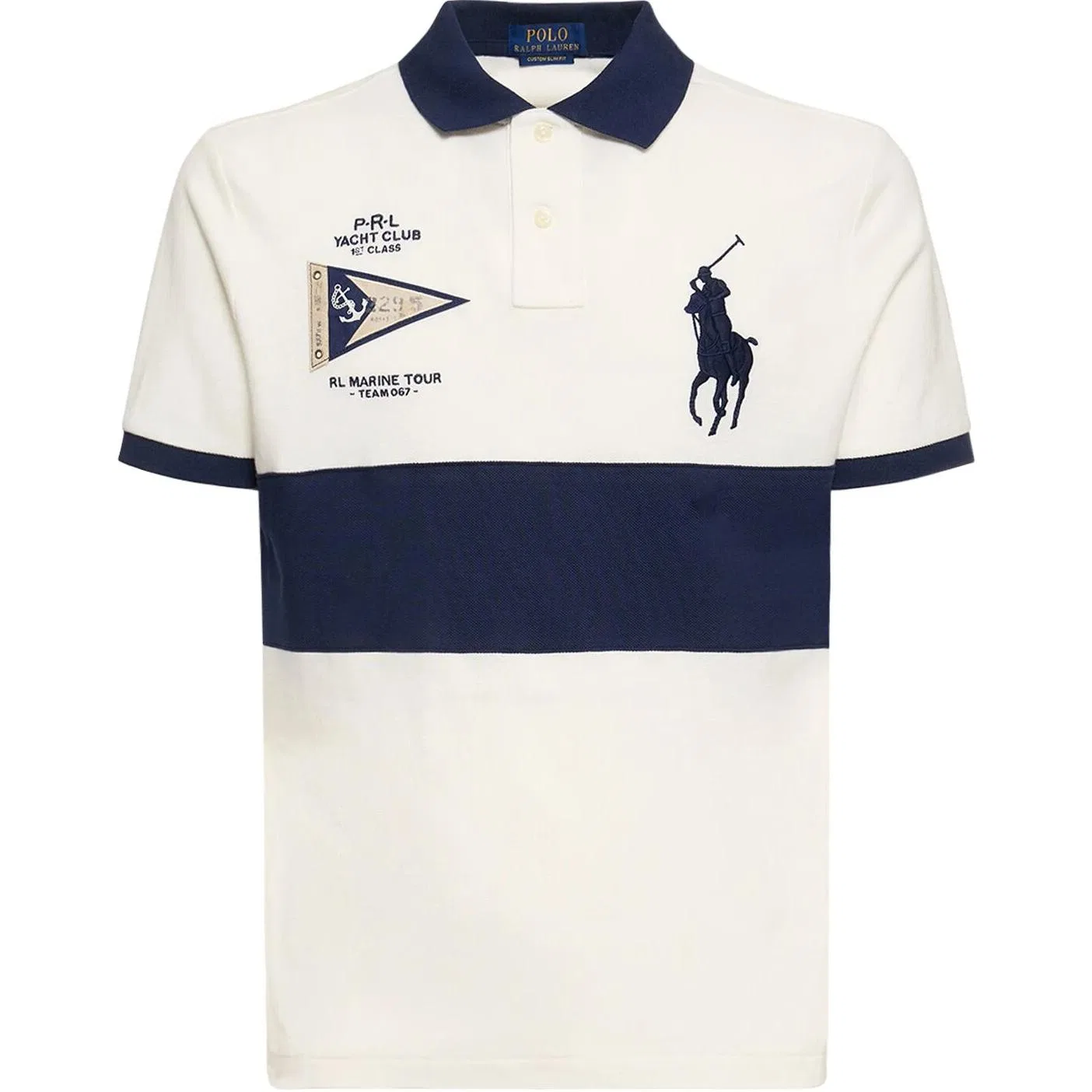 Мужское поло Polo Ralph Lauren, Ecru
