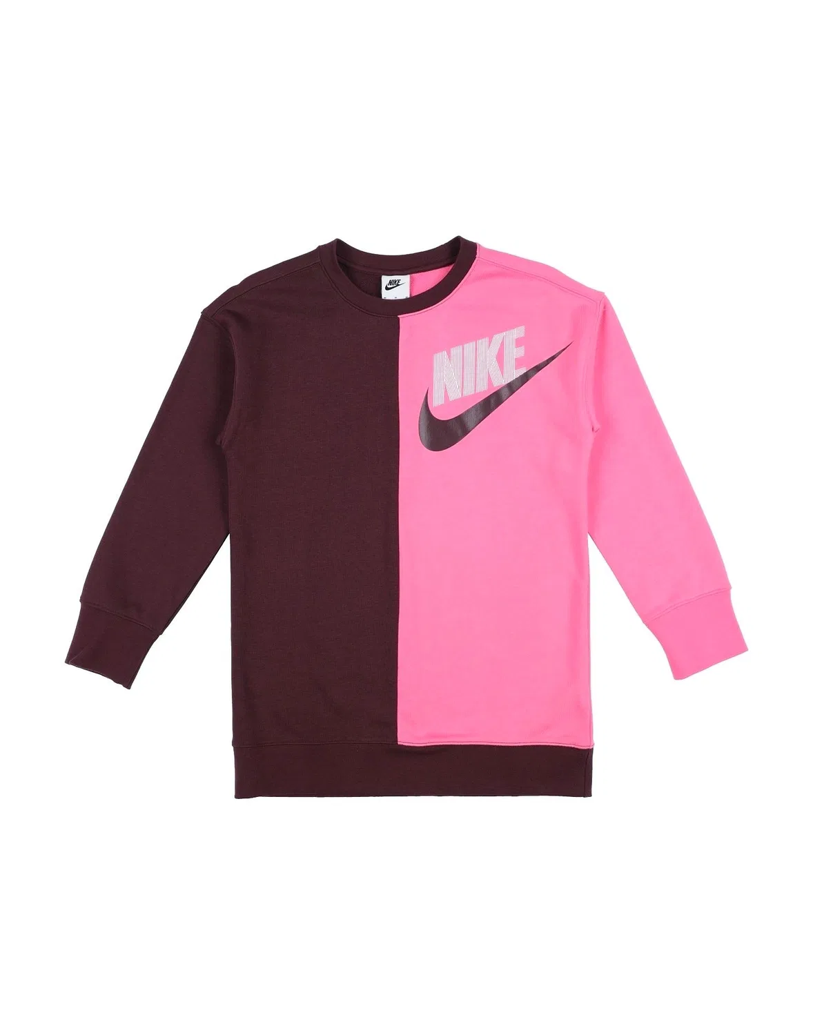 Детский свитшот для девочек с принтом Nike, фиолетовый