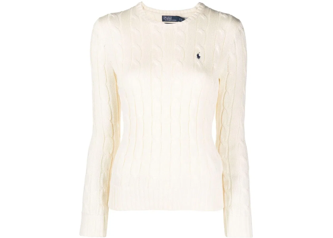 Женский свитер с косами Polo Ralph Lauren, Cream