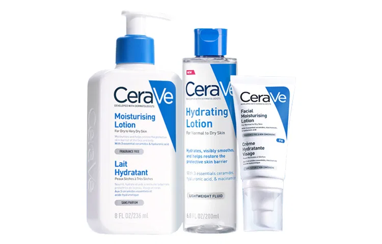 Набор для ухода за кожей CeraVe, 200 мл + 236 мл + 52 мл