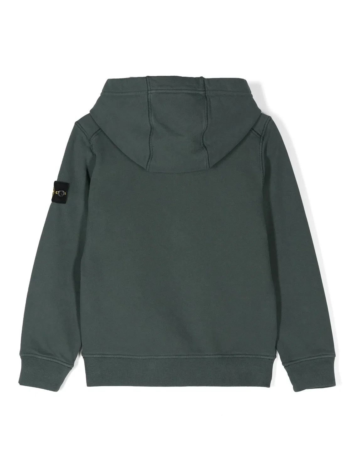 Худи с эмблемой компаса Stone Island, изумрудно-зеленый — фото 2