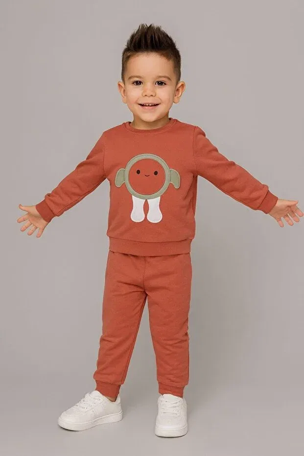 Детский комплект для мальчиков с вышивкой More Kids, Tile
