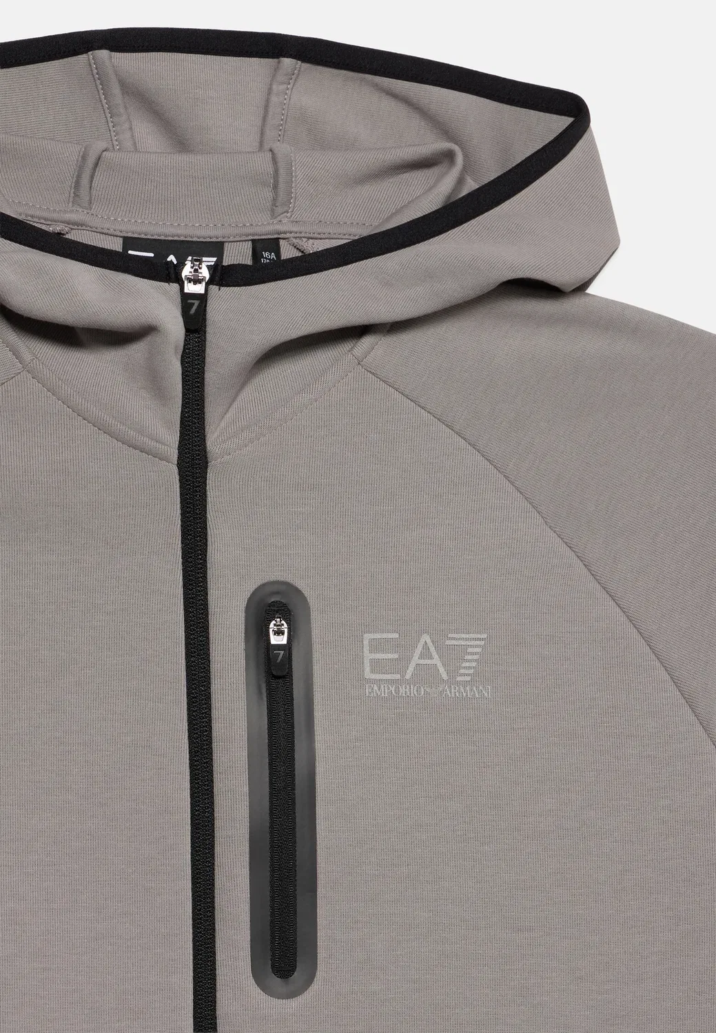 Худи Natural Ventus для мальчиков, унисекс - летняя куртка Ea7 Emporio Armani, Cloudburst — фото 3