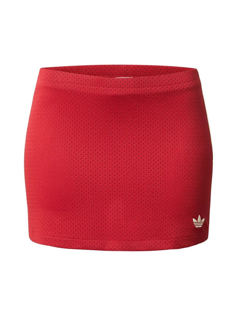 Юбка ADIDAS ORIGINALS красного цвета