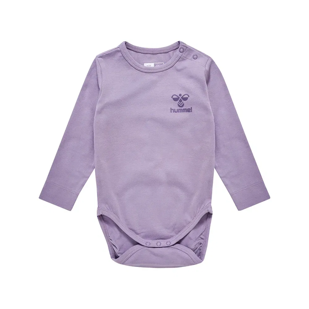 Боди с длинным рукавом Mino Hummel, фиолетовый