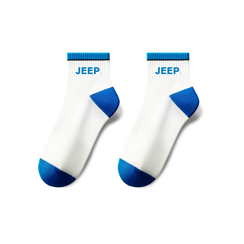 

Набор унисекс носков Crew Jeep, белый синий[1 pack]