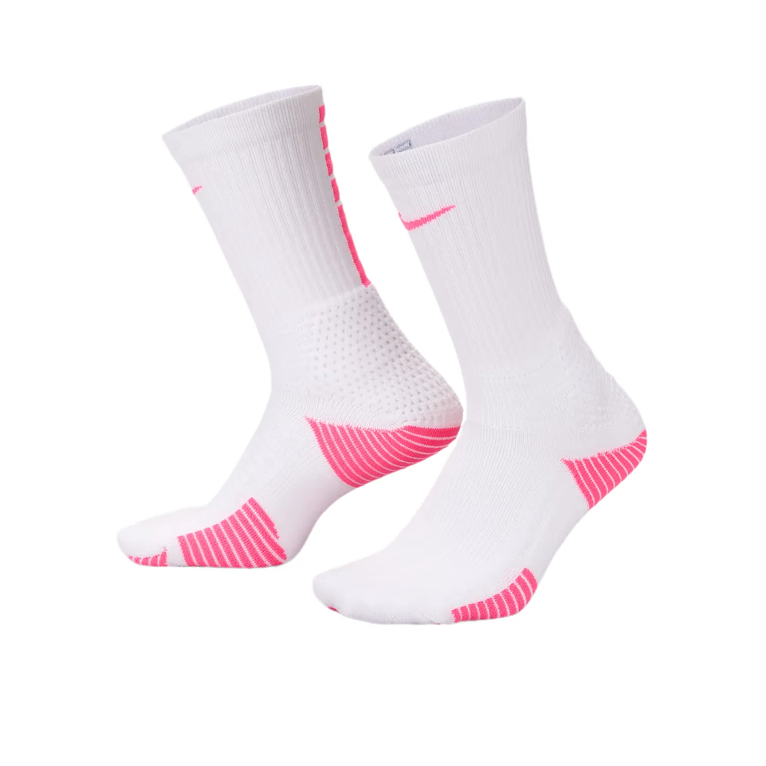 Детские носки утолщенные Nike, White/Wolf Gray/Ultra Pink — фото 3