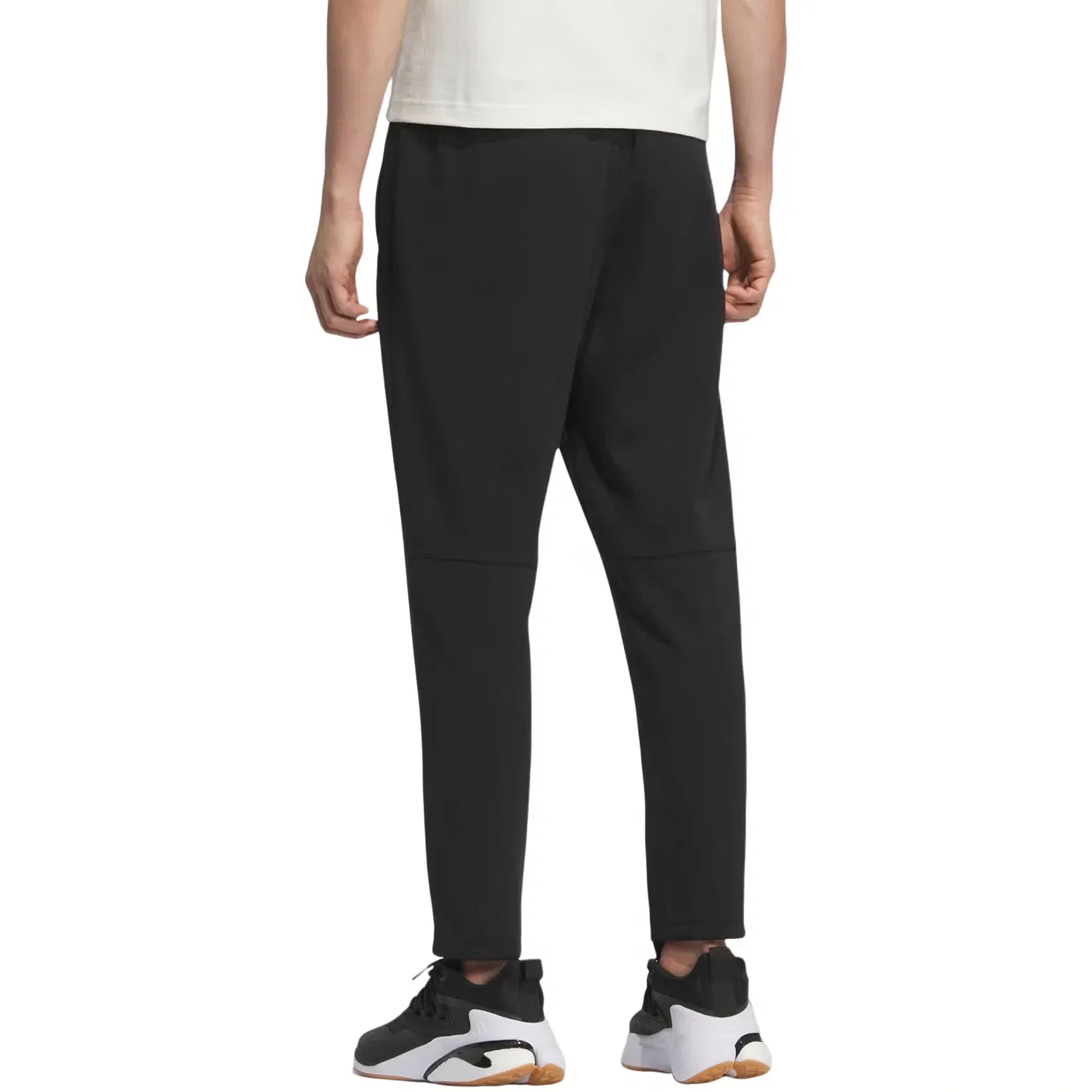 Штаны трикотажные с логотипом Must Have Adidas, черный — фото 3
