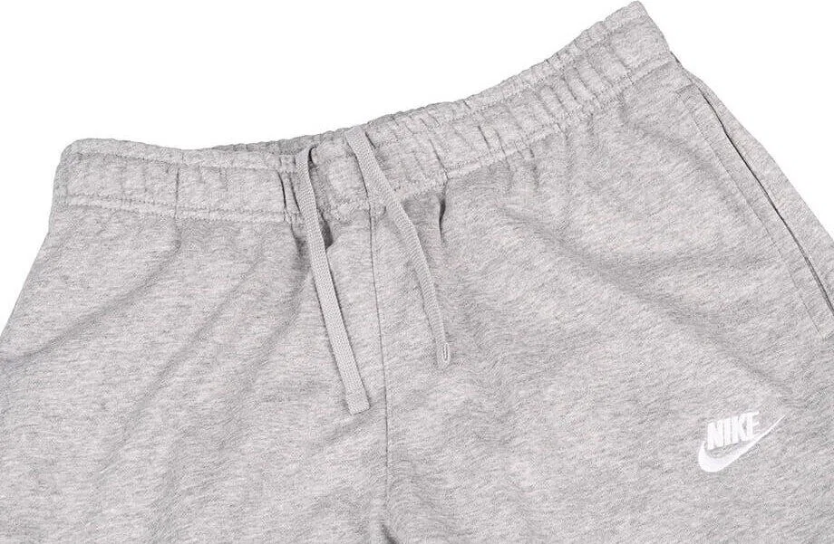 Мужские спортивные штаны с утягивающим поясом NSW Club Nike, Grau Silber — фото 4