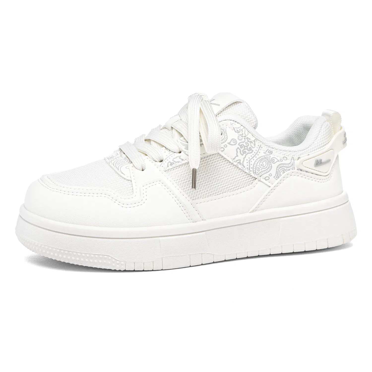 Кроссовки скейтбордические детские для всех Beige Gray WARRIOR, Beige Gray — фото 3