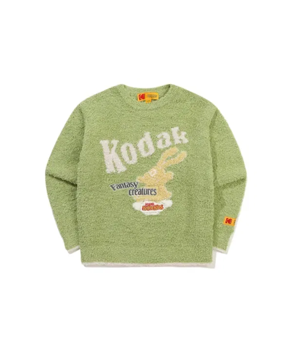 Свитшот софт жаккард, Cinerounge Kids, Kodak Kids, зеленый