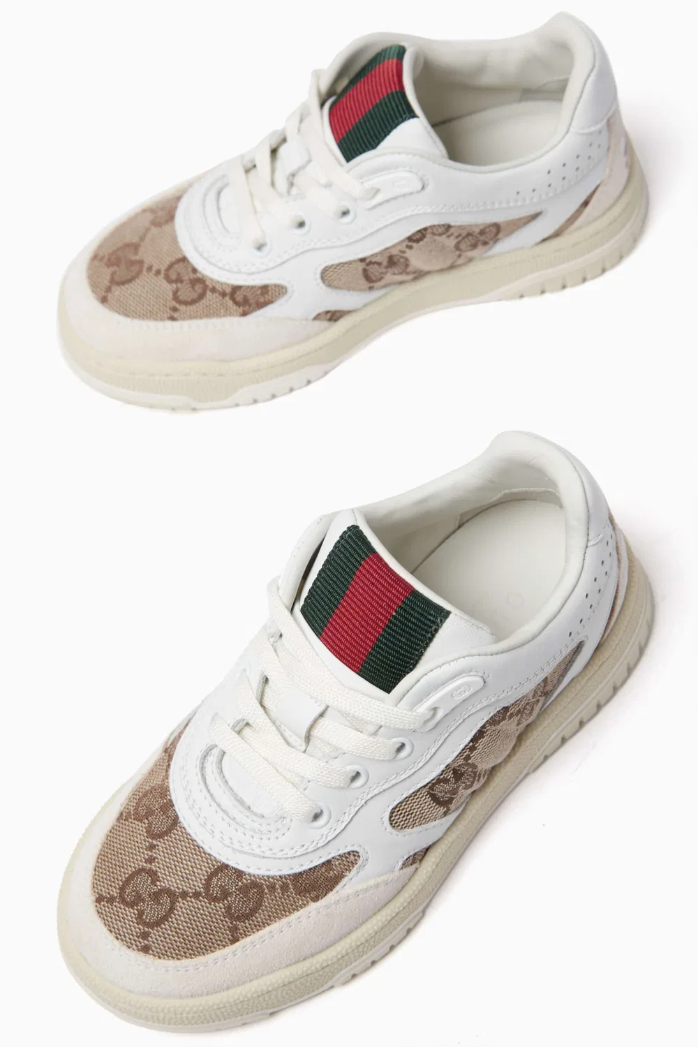 Кроссовки кожаные GG Sneakers Gucci — фото 4