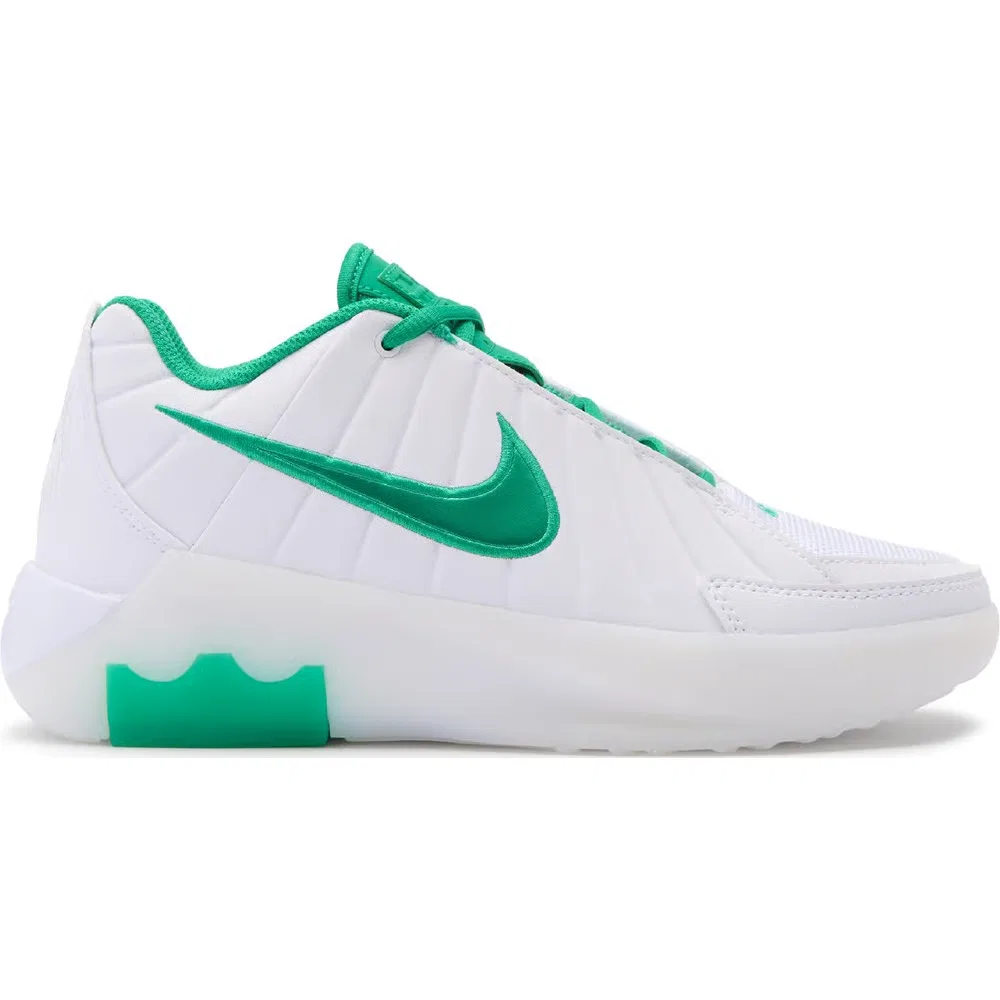 Детские баскетбольные кроссовки Lebron Witness VII Nike, White/Green — фото 2