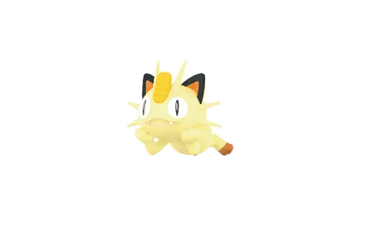

Фигурка Pop Mart Pokemon Sit Back&Relax Meowth (лежачая фигурка), желтый