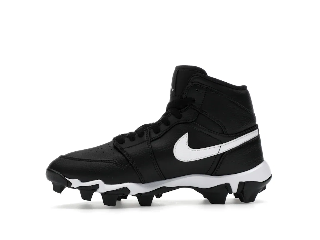 Детские кроссовки Lifestyle Jordan 1 Mid Cleat Jordan, Black/White/White — фото 3