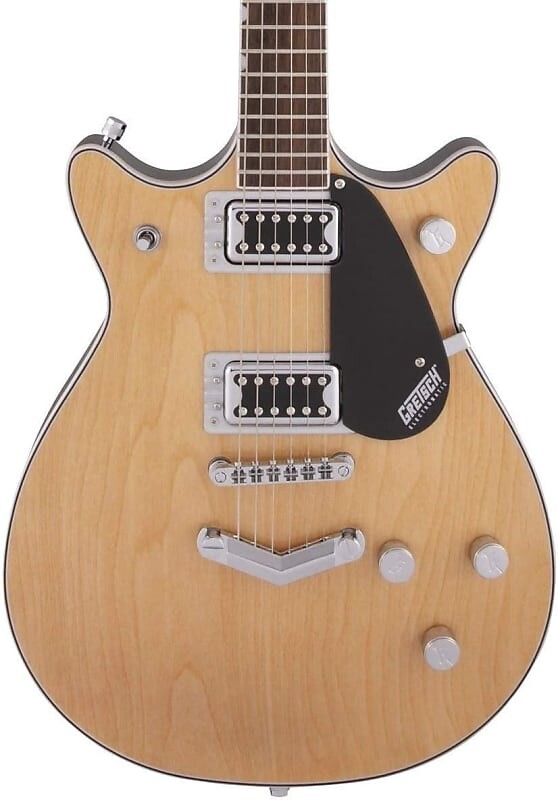 

Gretsch G5222 Electromatic Double Jet BT Aged Natural с V-Stoptail G5222 Electromatic Double Jet BT w/V-Stoptail