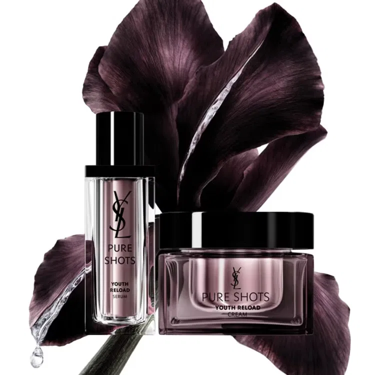 Сыворотка для лица с экстрактом ириса Yves Saint Laurent Pure Shots Youth Reload Serum, 30 мл — фото 3