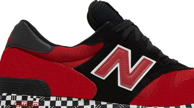 Кроссовки New Balance 1300 Made in USA 'Harajuku Pack', красный — фото 3