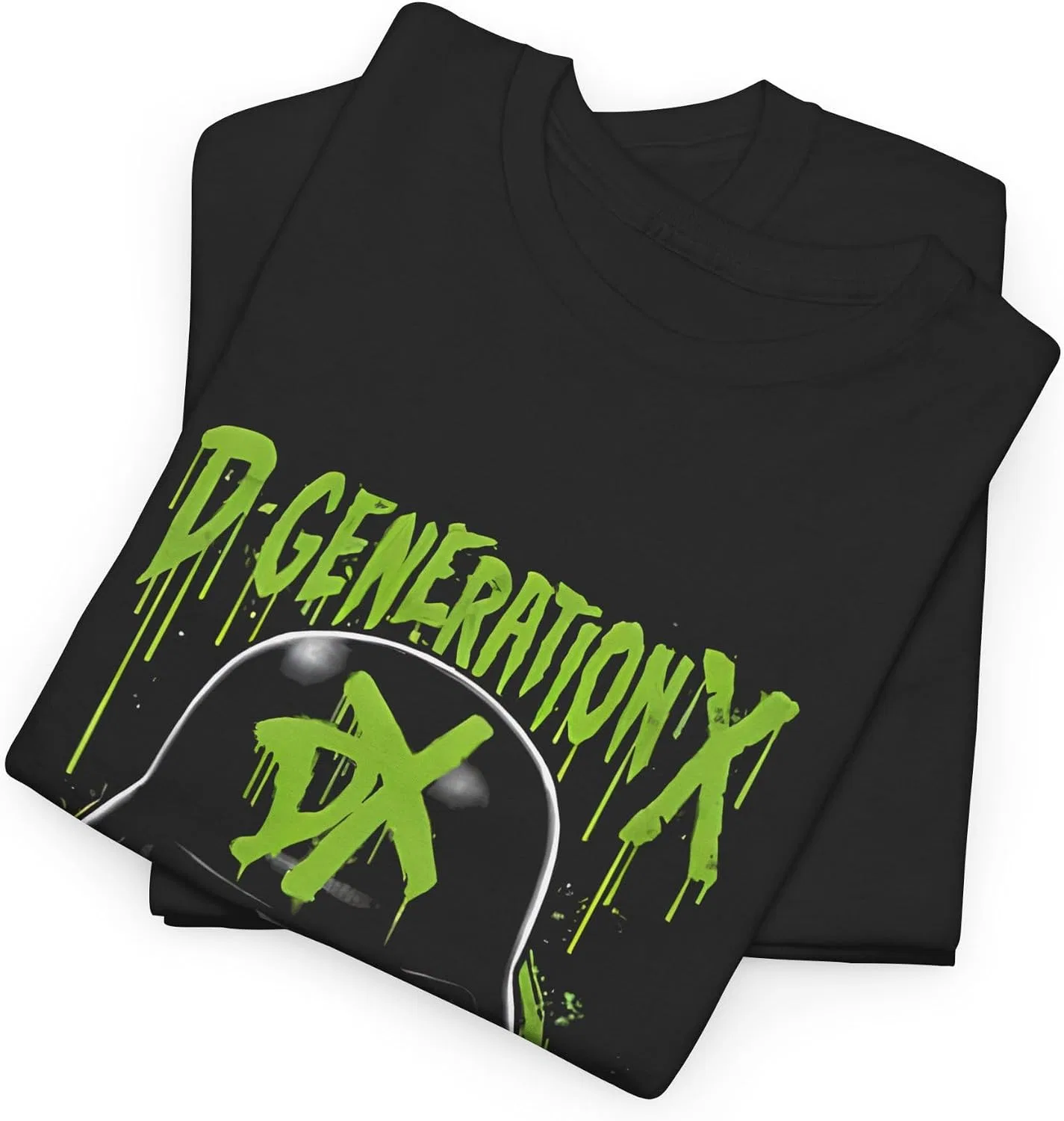 Мужская футболка с принтом D-Generation X, чёрный — фото 3