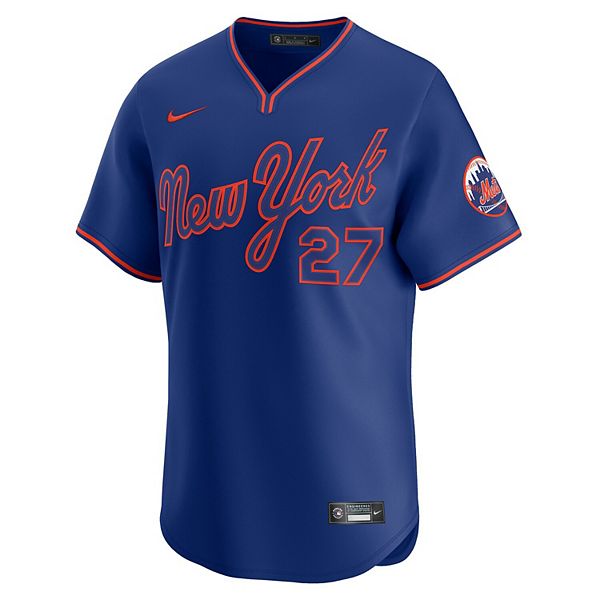Мужская футболка mark vientos royal new york mets alternate limited Nike — фото 3