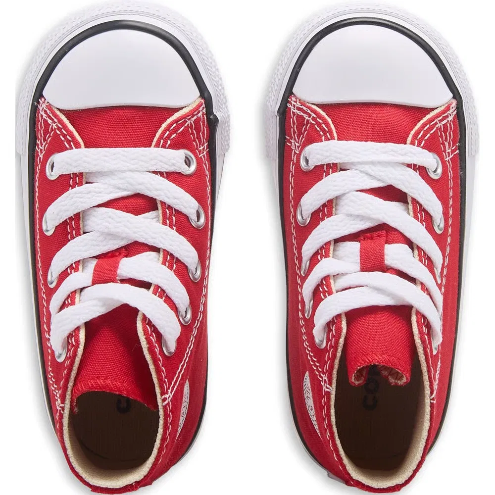 Детские высокие кроссовки Chuck Taylor All Star для малышей Converse, Red — фото 4