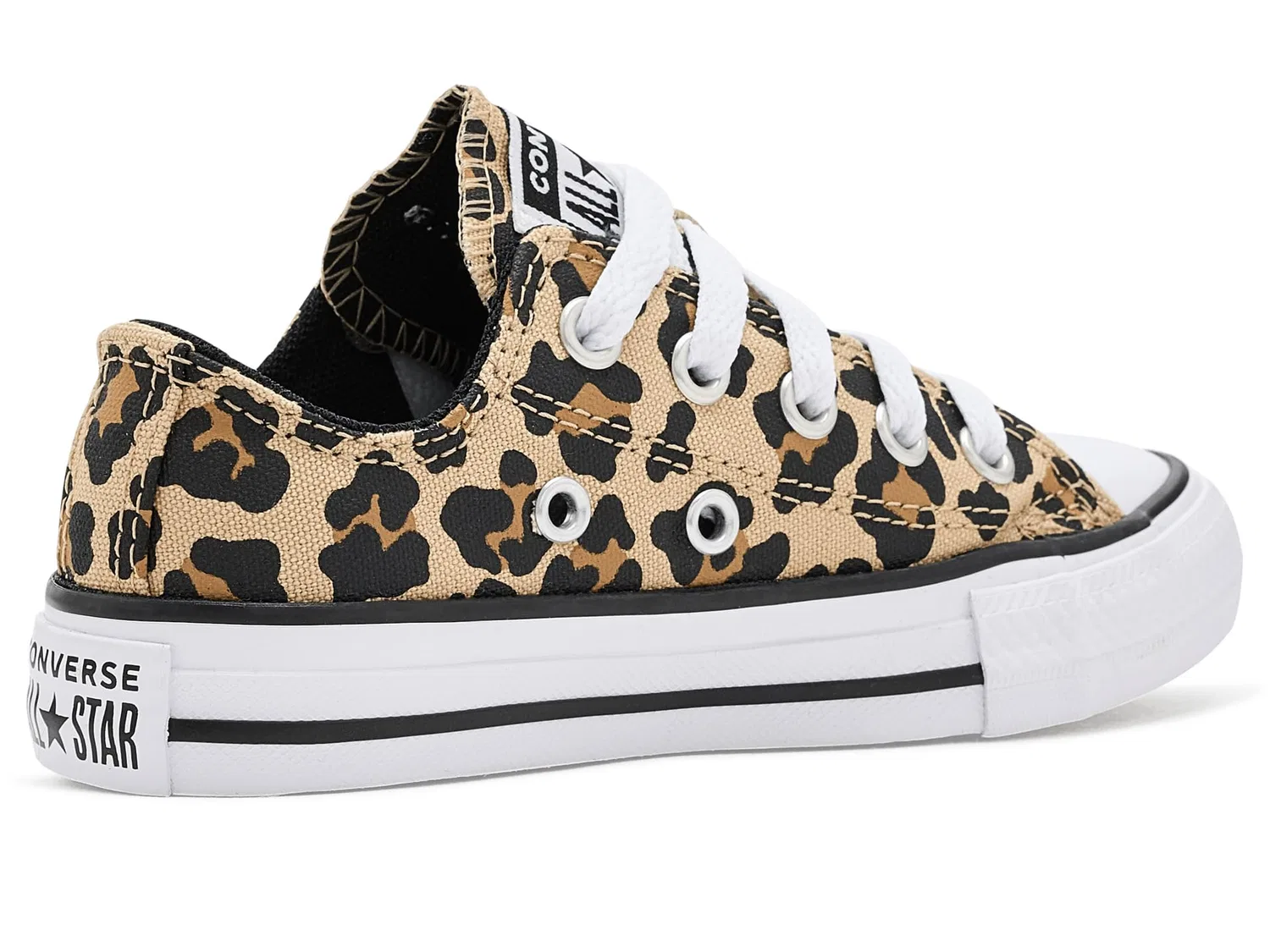 Кроссовки Chuck Taylor All Star Ox (для маленьких детей) Converse Kids, Hay Day/Honey Stick/Black — фото 4