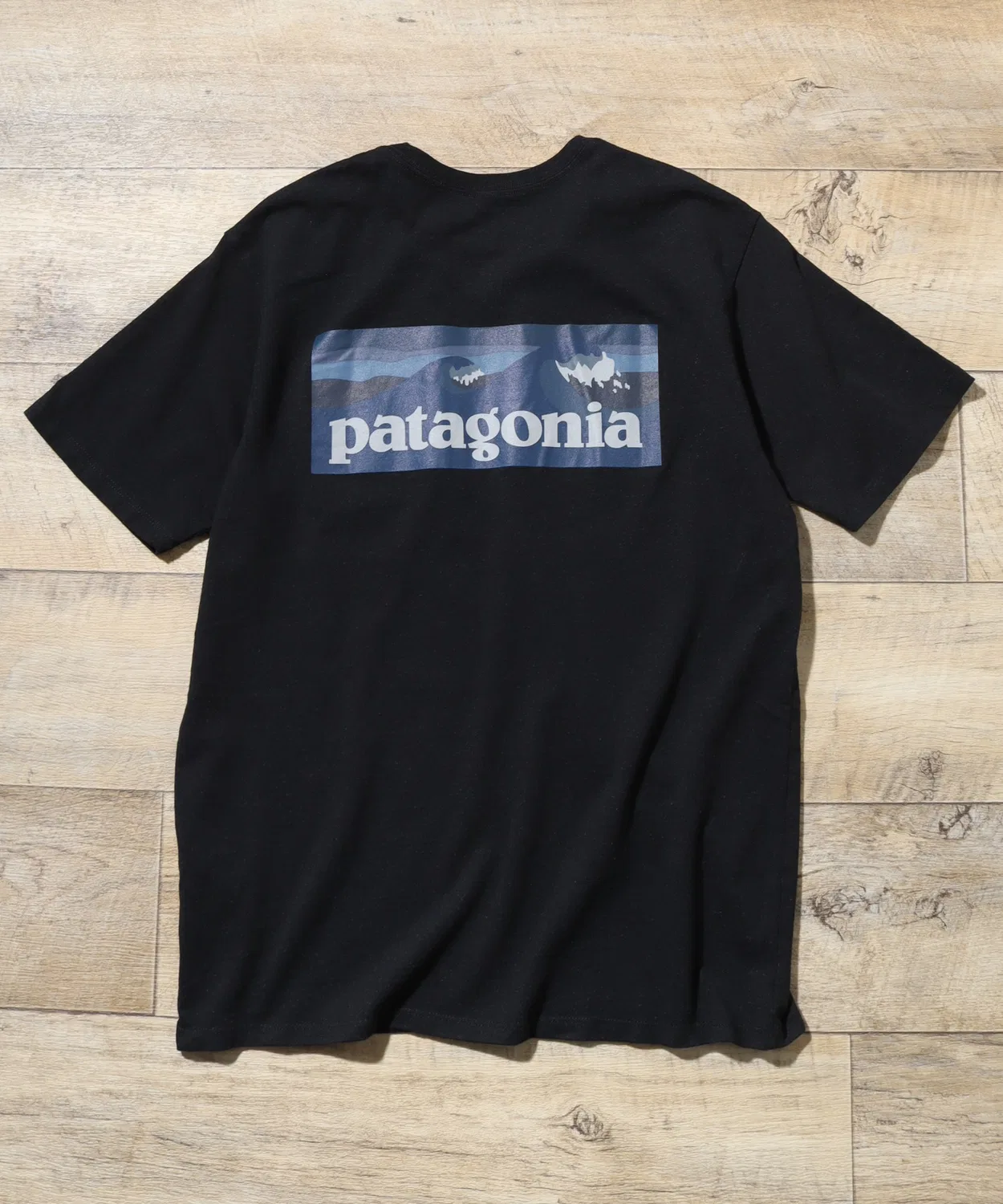 Мужская футболка с коротким рукавом и принтом M'S Boardshort Logo Pocket Responsibili Tee patagonia, Green — фото 3