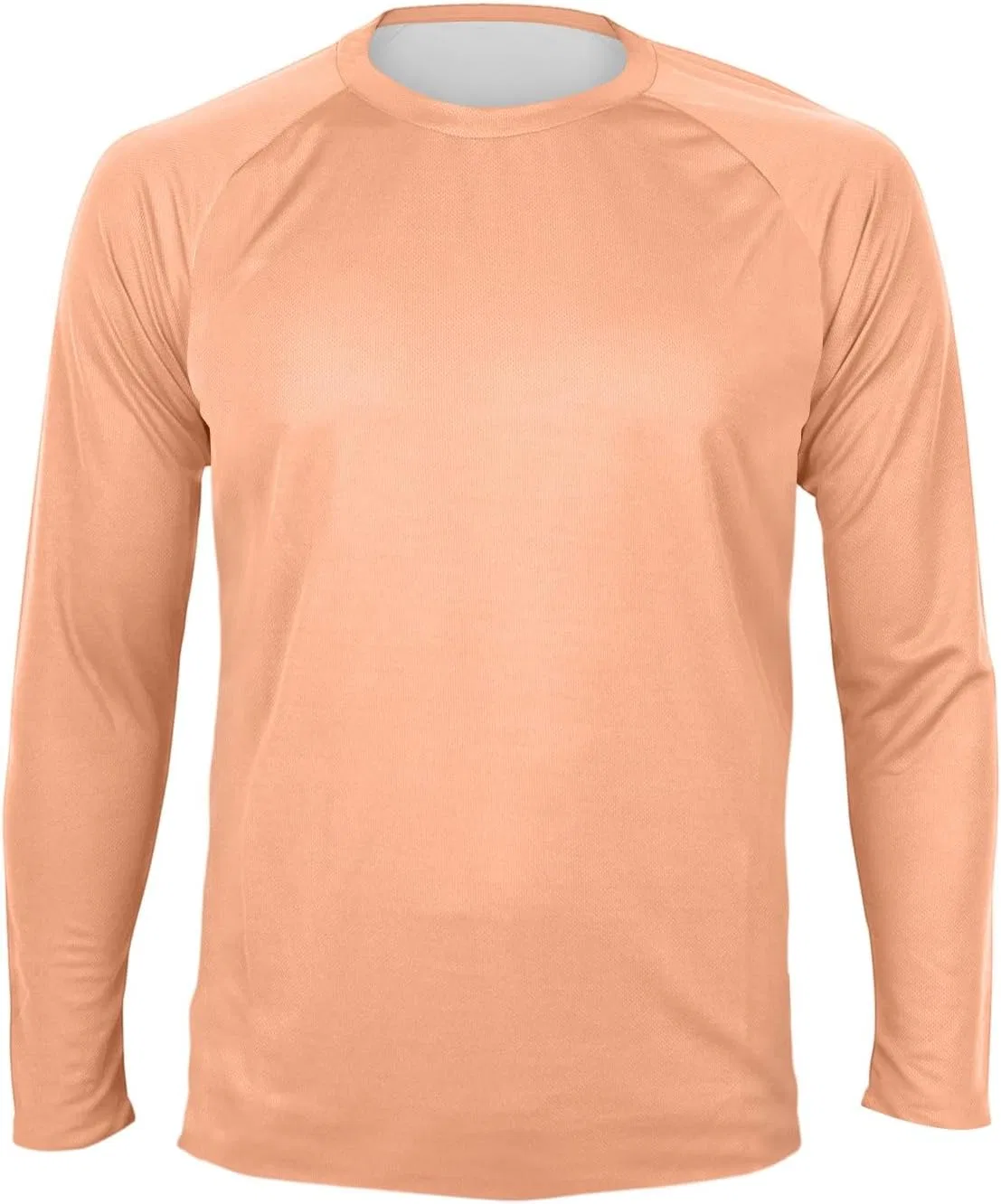 Мужская длинная футболка с круглым вырезом OMING, Pink — фото 3