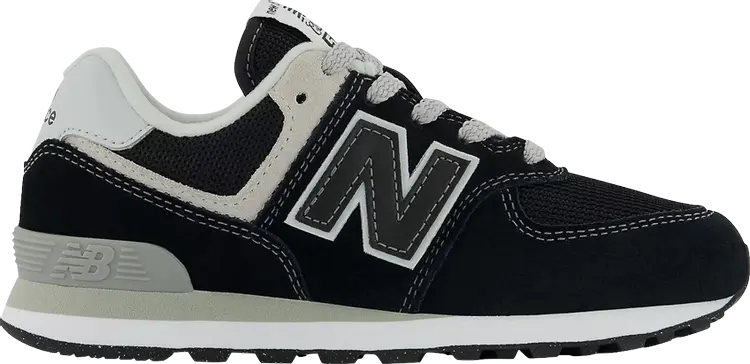 

Кроссовки New Balance 574 Little Kid 'Core Pack - Black White', черный