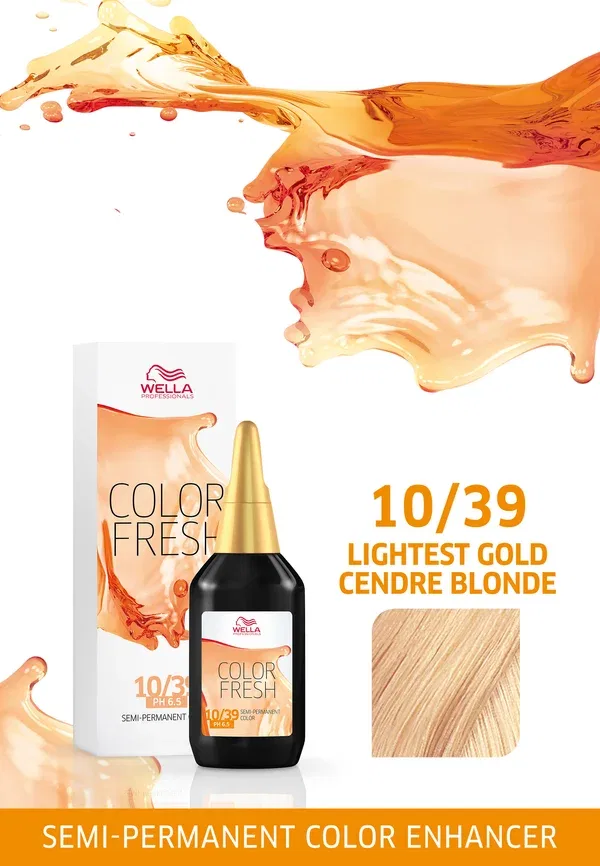 Краска для волос 75 мл Professionals color fresh Wella, Perl, цвет very light blonde gold-cendre — фото 2