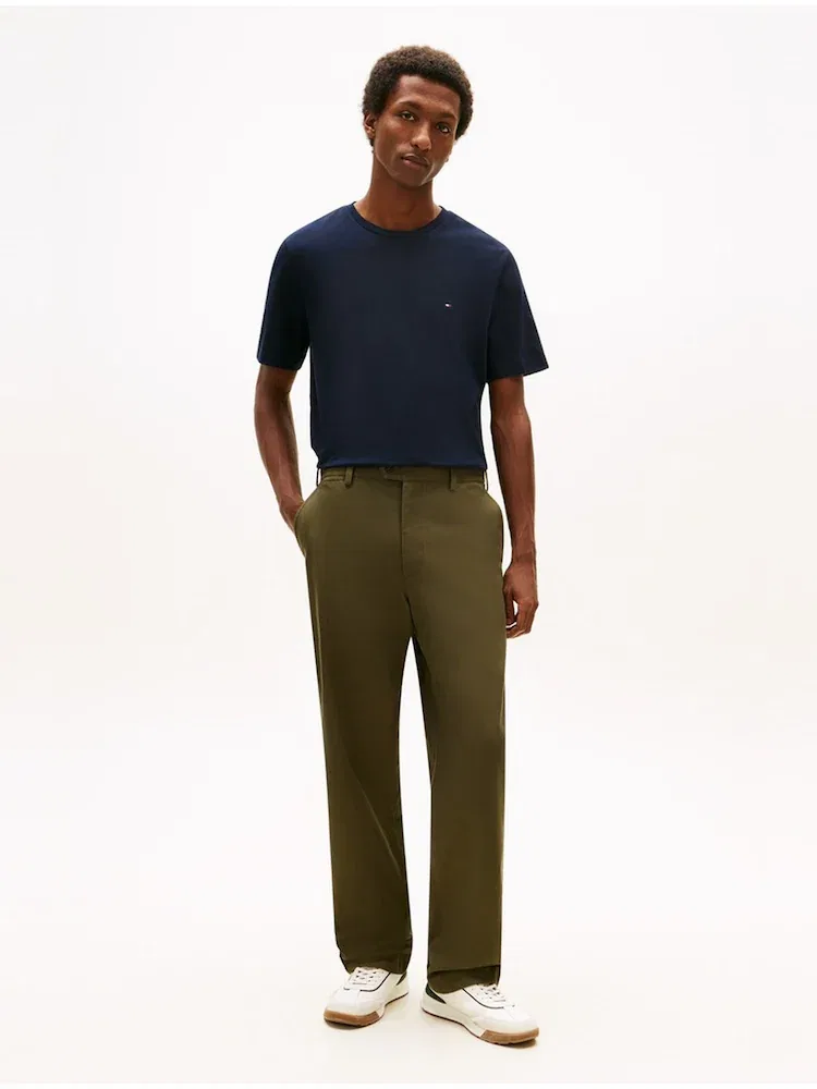 Футболка классическая с мини-флагом TOMMY HILFIGER, Navy — фото 2