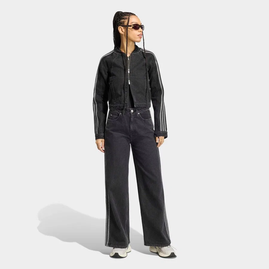 Куртка ADIDAS ORIGINALS Between-Season из черного денима