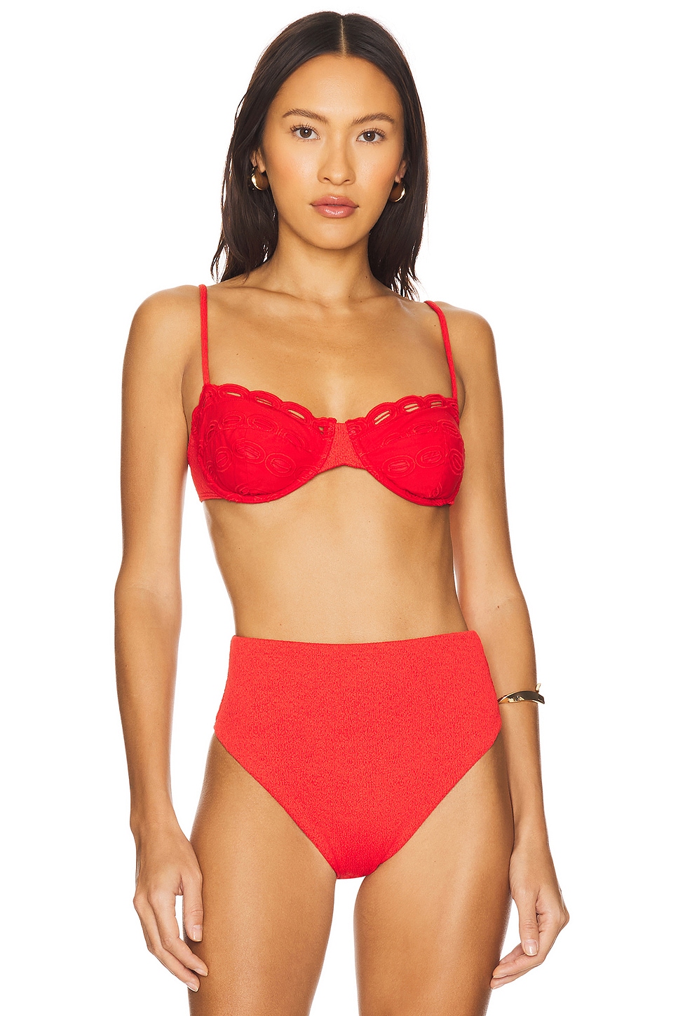 

Топ Naya Nissi Vix Swimwear, firenze ruby & eyelet