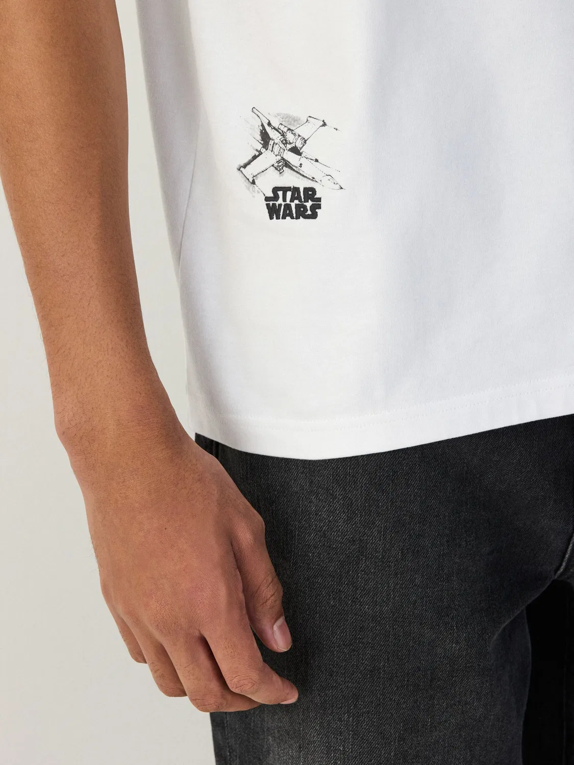 Футболка с принтом Star Wars Next, белый — фото 4
