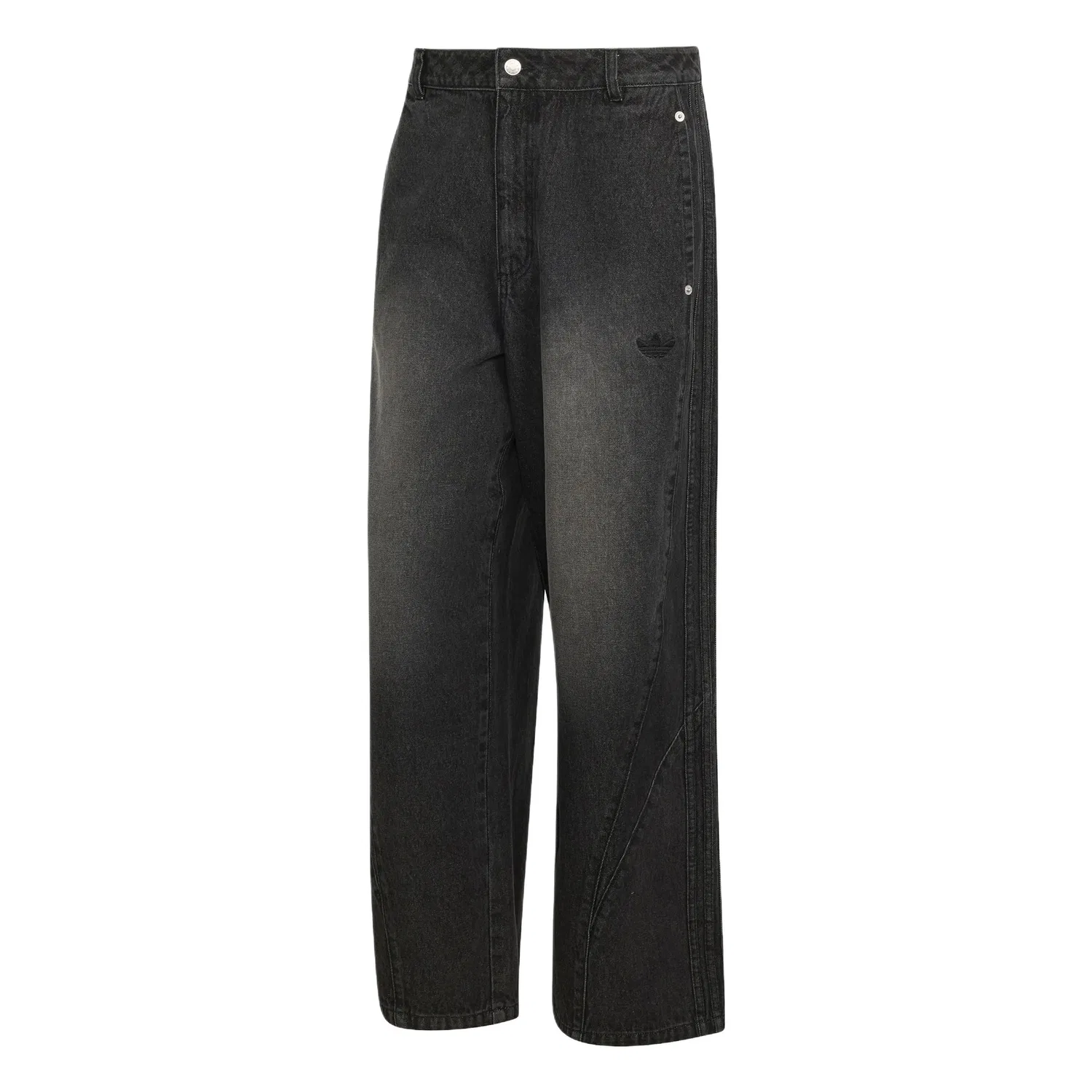 Мужские джинсы средней посадки Medium Denim Black Adidas Originals, Medium Denim Black