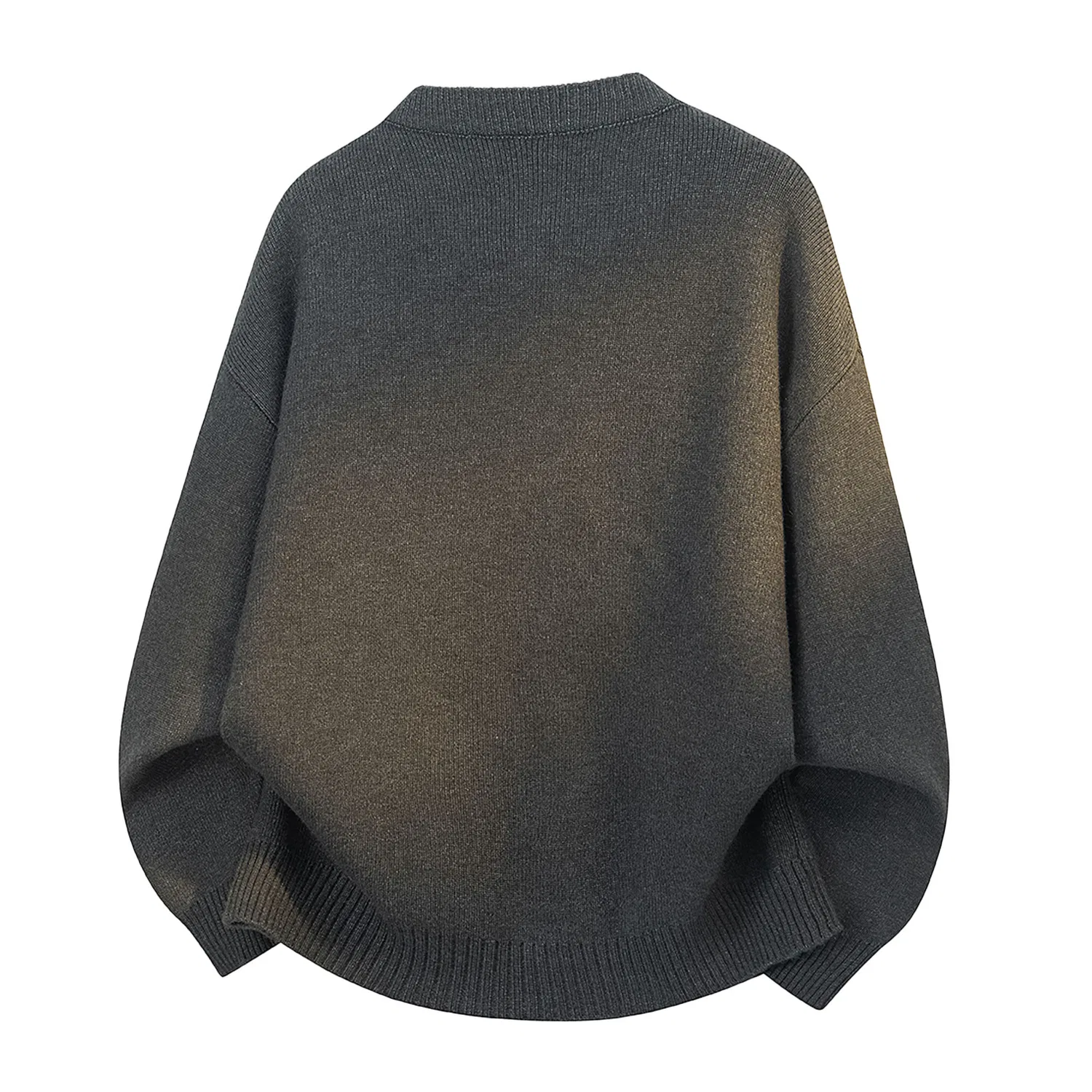 Детский свитер с круглым вырезом Jeep Leisure Collection Knitwear, серый — фото 4