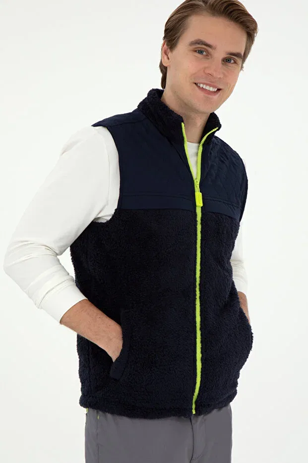 Мужской кардиган без рукавов U.S. Polo Assn., Navy Blue