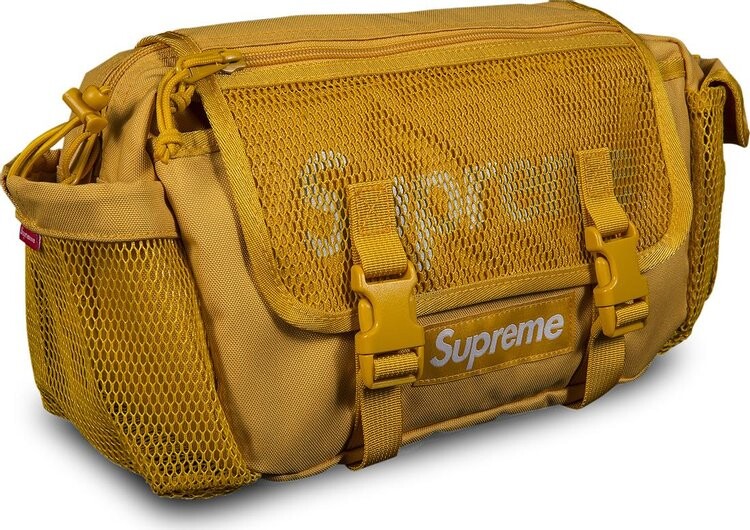 

Сумка Supreme Waist Bag Gold, желтый