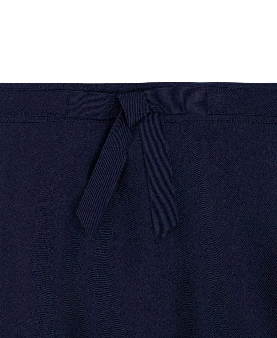 Юбка-скейтер с бантом из ленты Nautica, Navy — фото 4