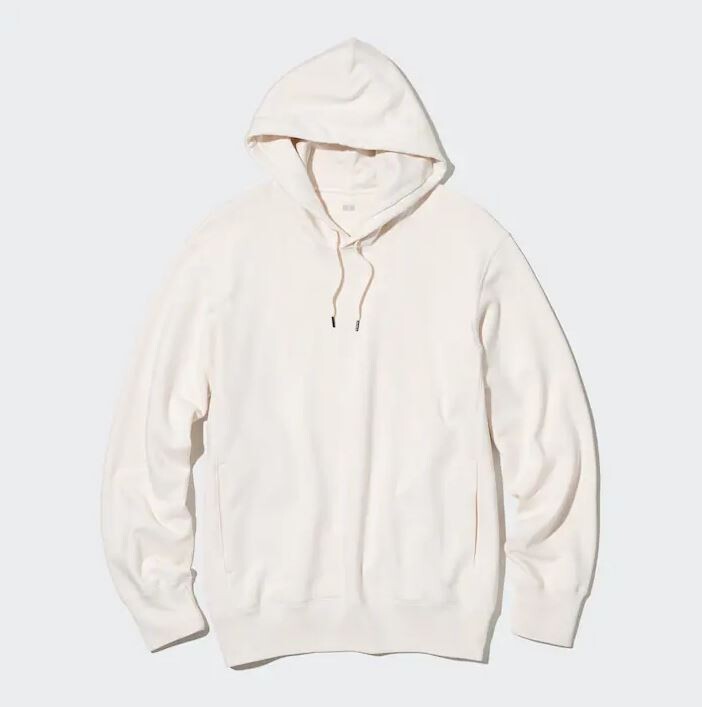 

Толстовка Uniqlo Colour Block Sweat Hoodie, белый