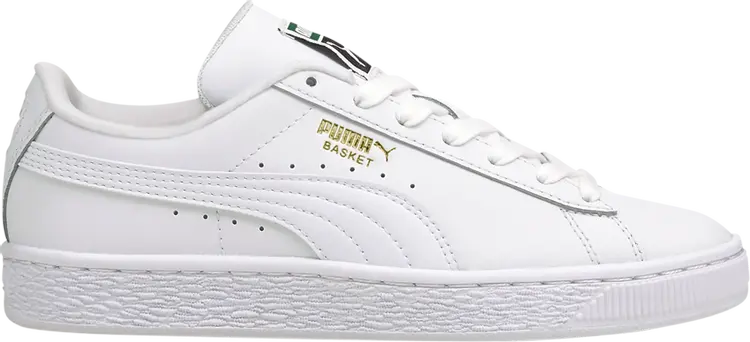 

Кроссовки Puma Basket Classic 21 Jr Triple White, белый