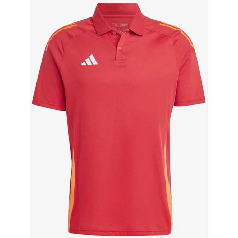 Мужское поло с длинным рукавом TIRO24 C Polo ADIR7563 adidas, Красный