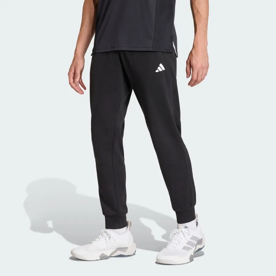 Спортивные брюки с зауженным кроем Workout Essentials FeelReady, adidas, Черный