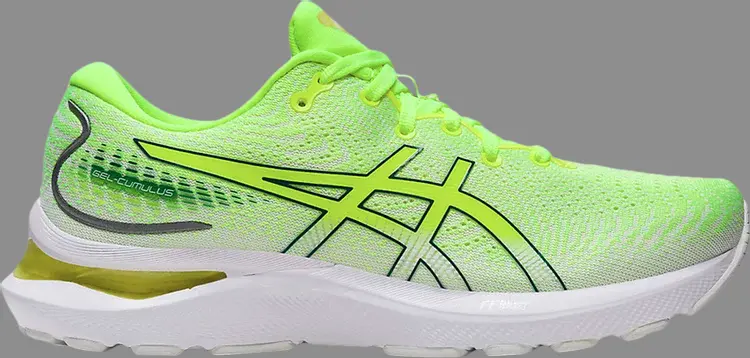 

Кроссовки wmns gel cumulus 24 'safety yellow velvet pine' Asics, желтый