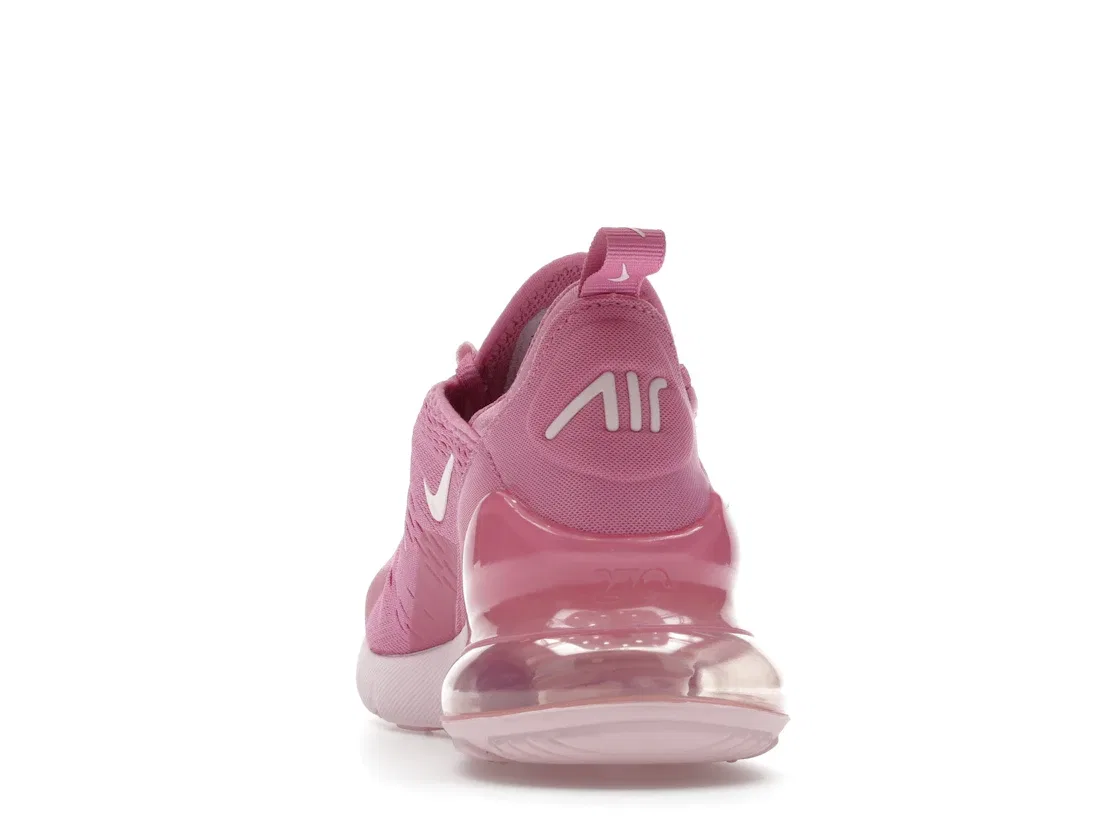 Детские кроссовки с шнуровкой Nike Air Max 270 Nike, Magic Flamingo/Pink Foam — фото 4