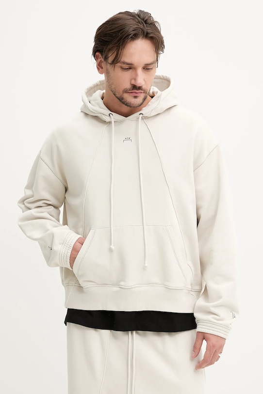 

Хлопковая толстовка Millbank Hoodie A-Cold-Wall*, бежевый