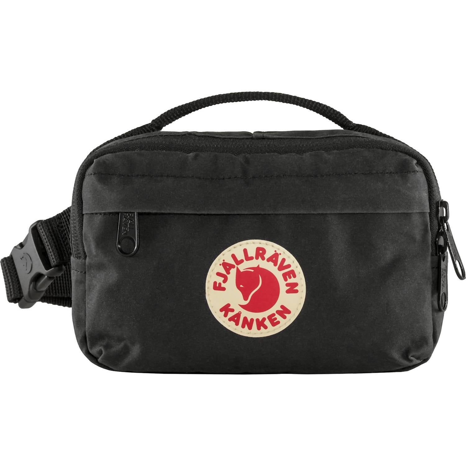 

Сумка-рюкзак Kanken Hip Pack черного цвета Fjallraven