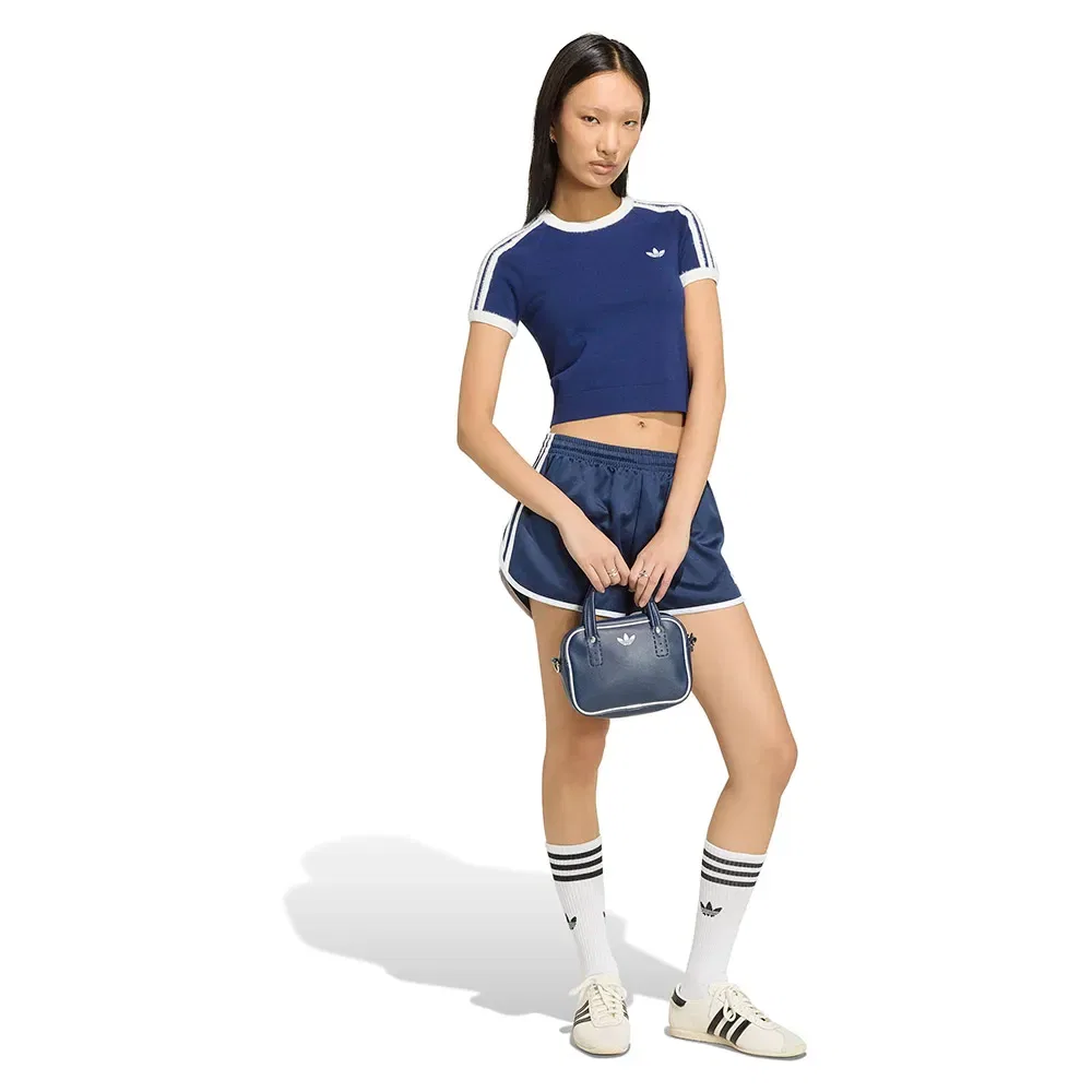 Футболка с коротким рукавом трикотажная Adidas Originals, синий — фото 4