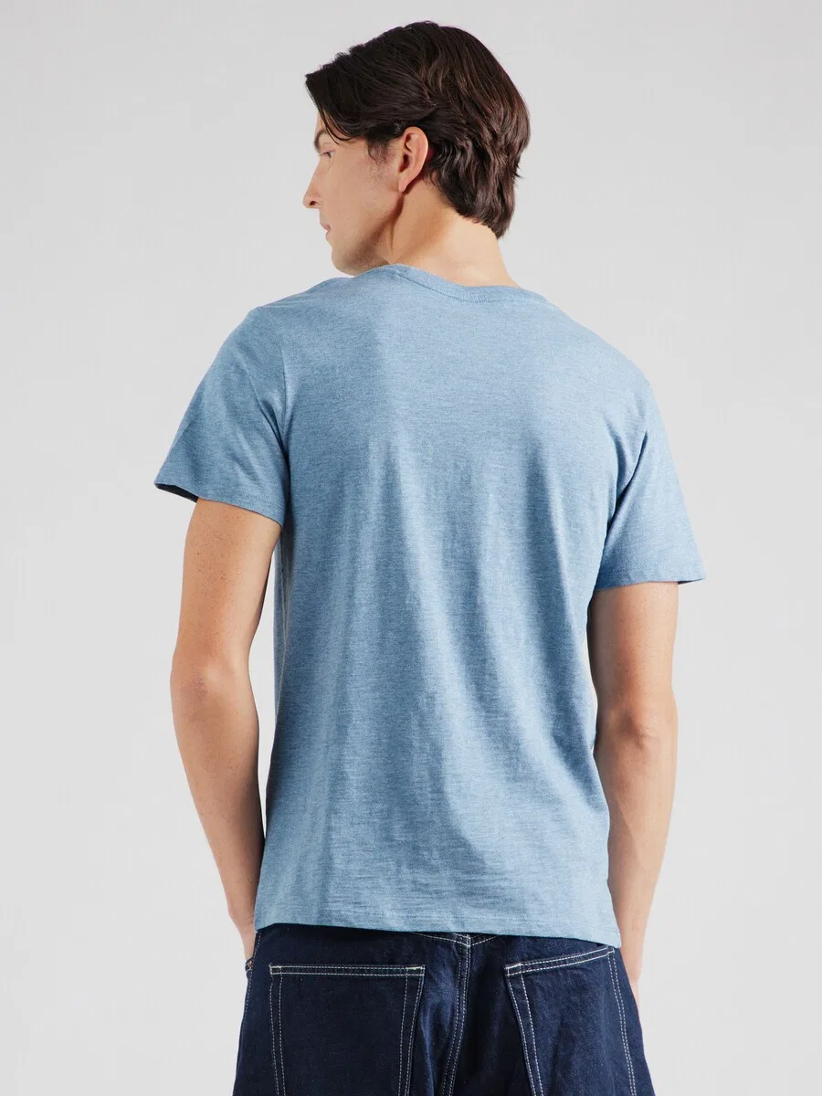 Классическая футболка с карманом из синего денима Levi'S — фото 4